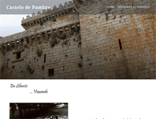 Tablet Screenshot of castelodepambre.com